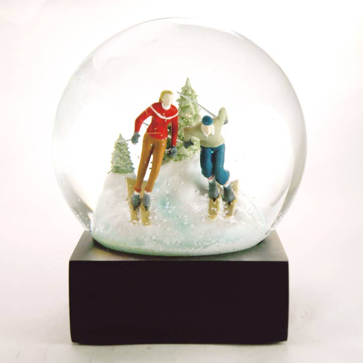 CoolSnowGlobes - Wholesale Snow globe - Skiers Snow Globe2