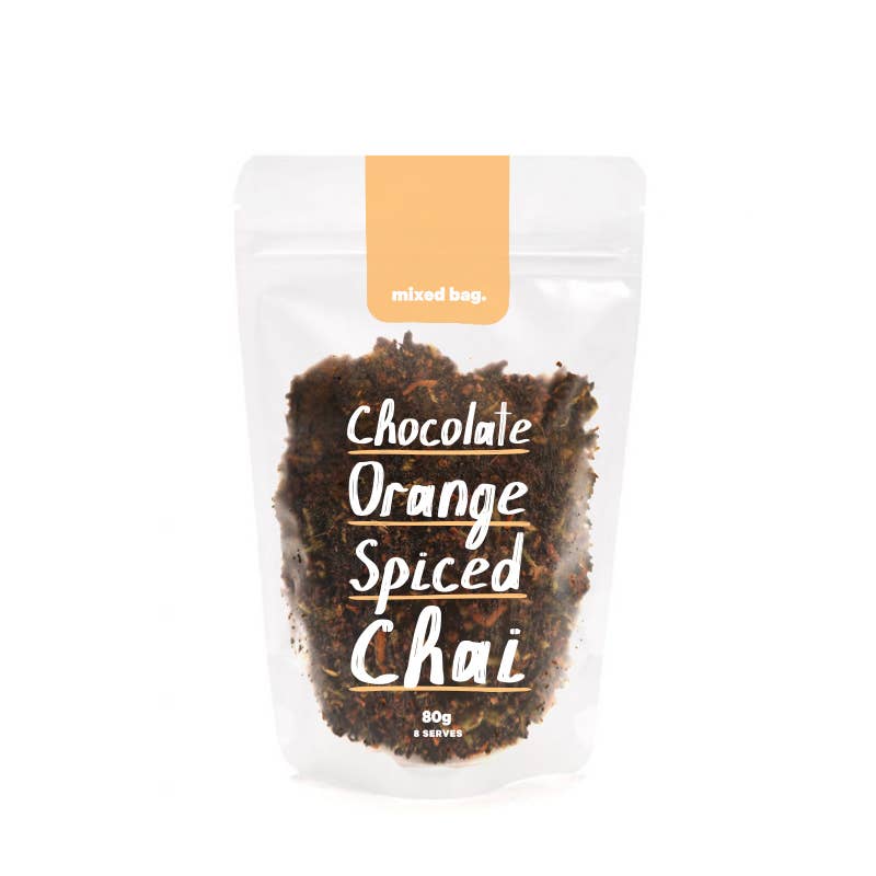 Mixed Bag - Wholesale Loose Tea - Chocolate Orange Spiced Chai - 80g0