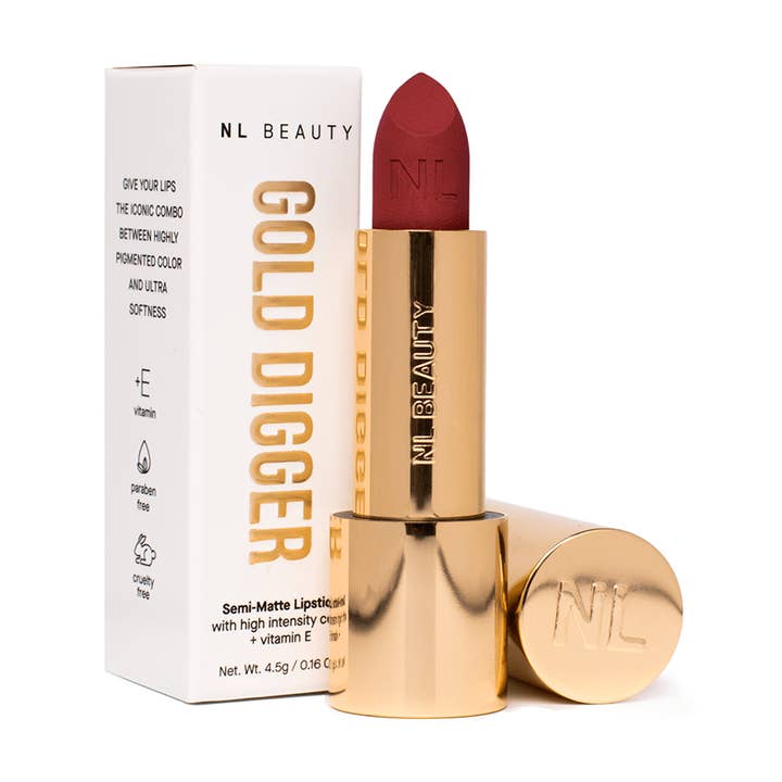 Langvarig semi-mat fløjl klassisk læbestift - 05 SO RICH for engroshandel hos NL Beauty