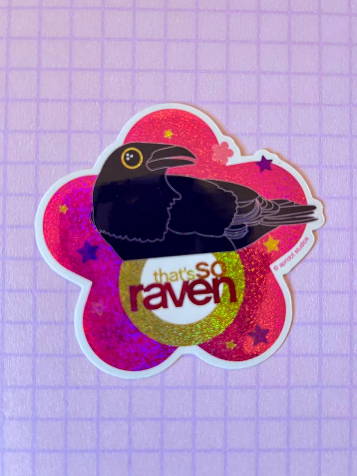 That's So Raven Bird Sticker for wholesale by Apridot Studios