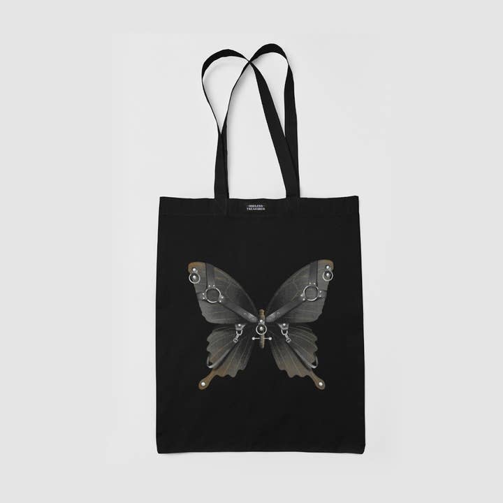 Useless Treasures - Wholesale Tote Bag - Unisex - Dark Mode | Organic Tote Bag0
