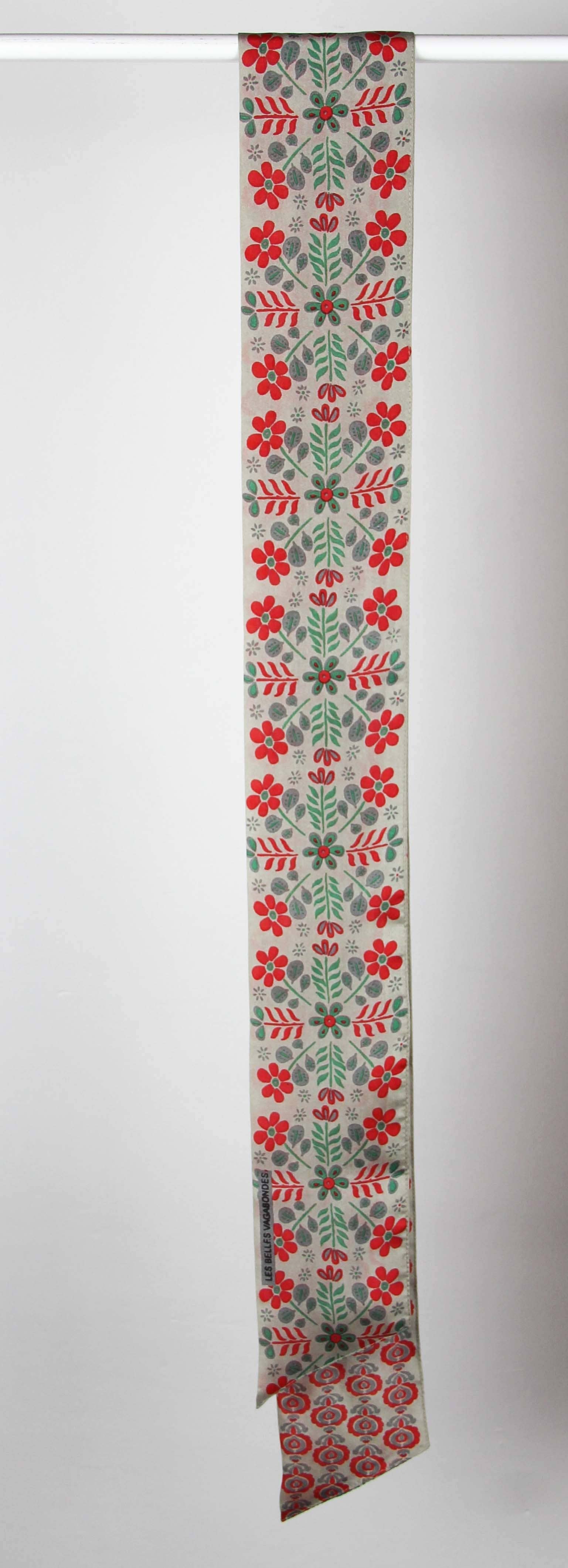 Les Belles Vagabondes - Wholesale Head Scarf - Women's - Ludmila Red Headband3