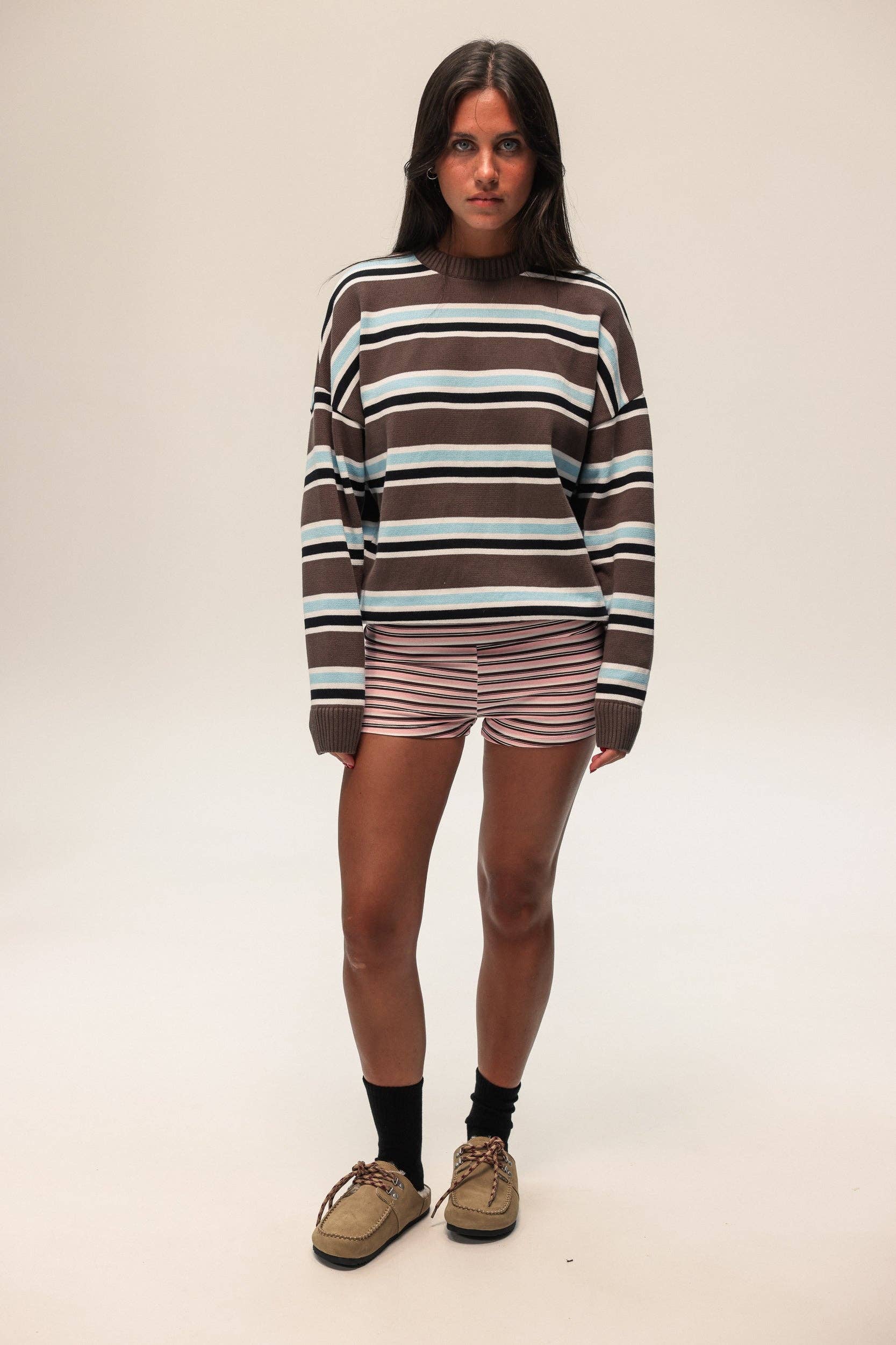 NWHR - Wholesale Sweatshirt - Unisex - Jersey Bright Brown3