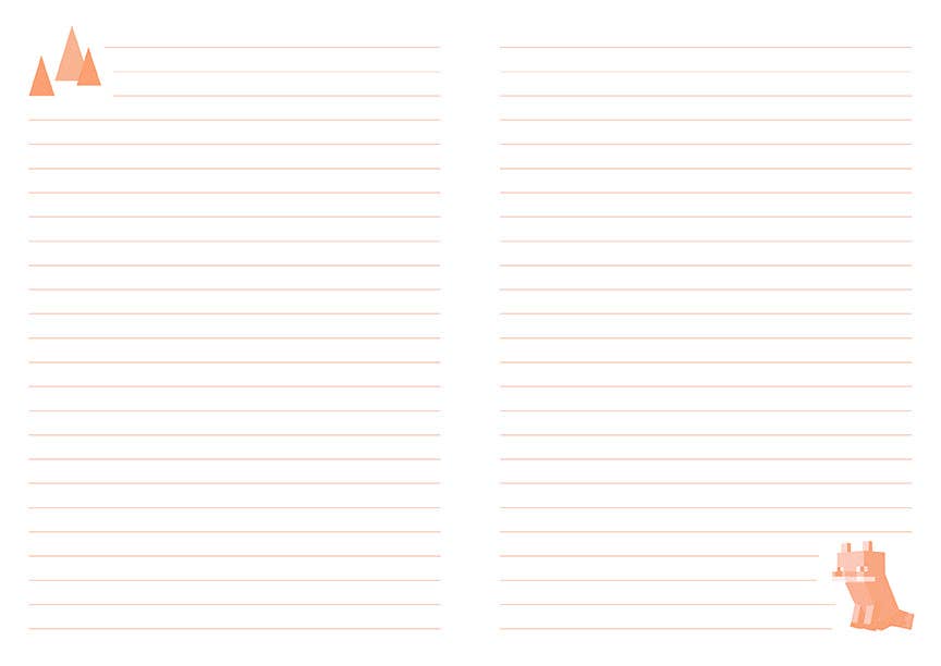 Insight Editions - #1 Pop Culture Publisher - Wholesale Journal/Diary - Kids - Minecraft: Fox Plush Journal2