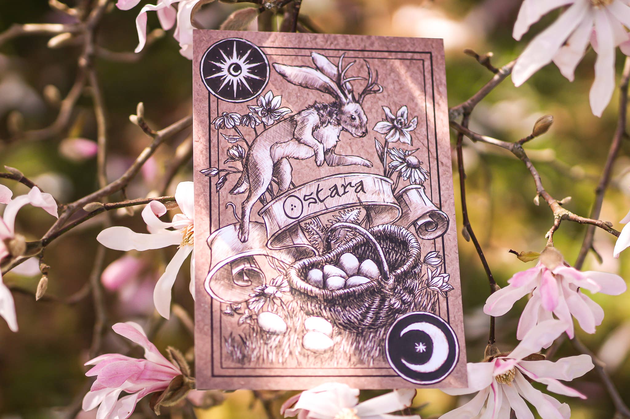 Faërie - Vendita all'ingrosso Stampa artistica - Ostara - Stampa formato A5 su carta 300g0