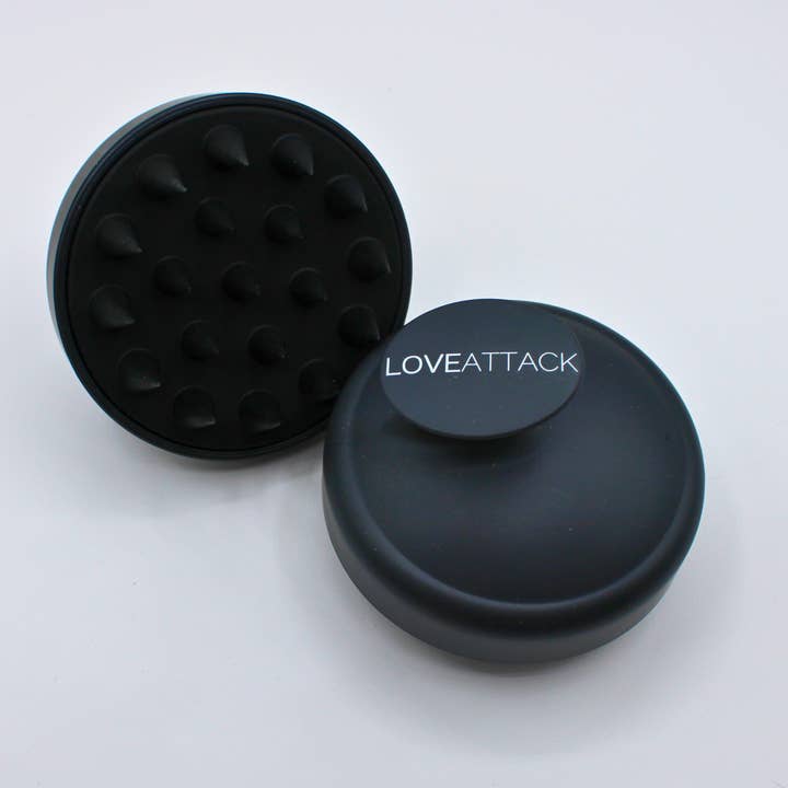 Love Attack - Wholesale Head Scratcher/Massager - Wheat Straw + Silicone Scalp Massager Brush9