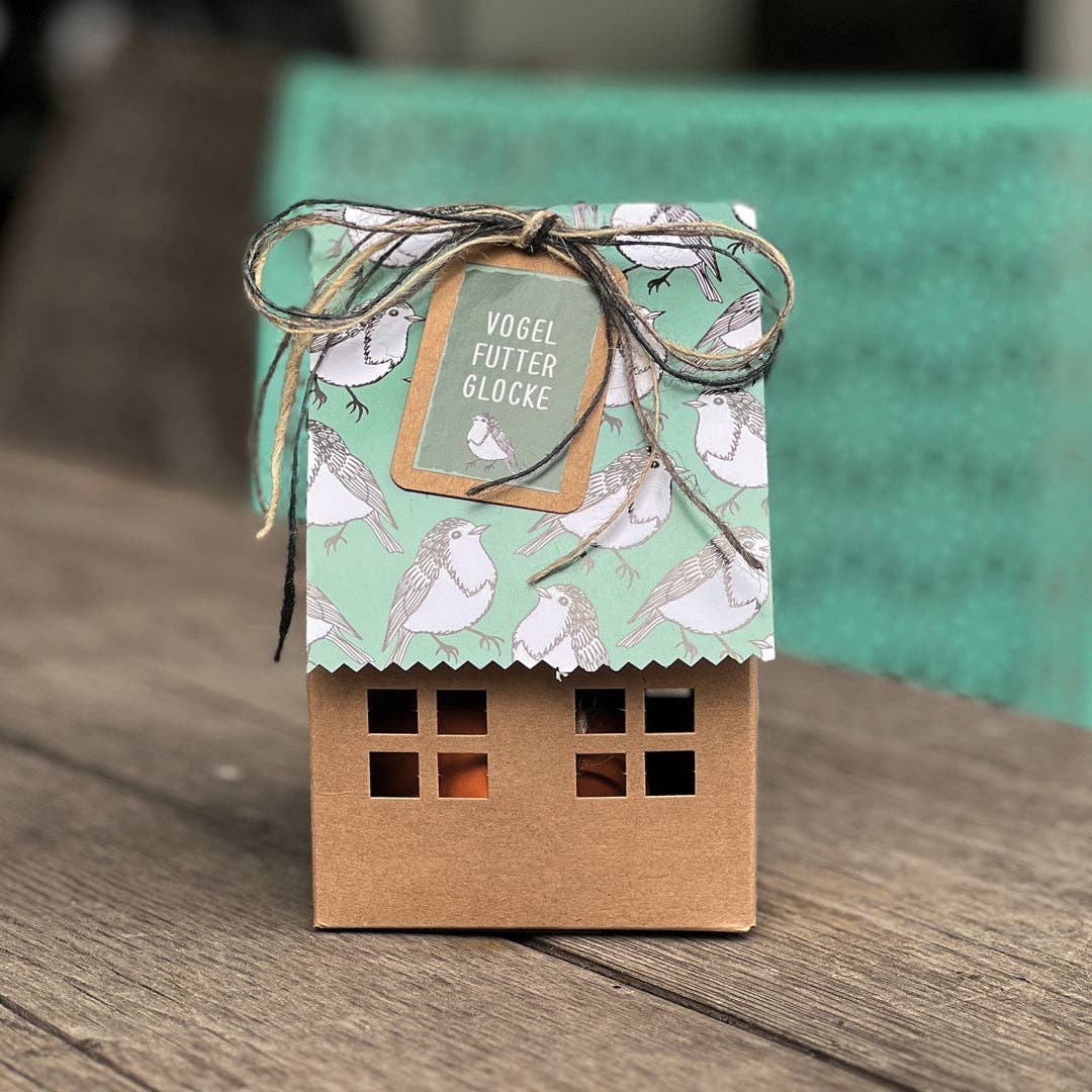 Wunderle GmbH - Wholesale Bird Feeder - Birdhouse with feeding bell and fat ball1