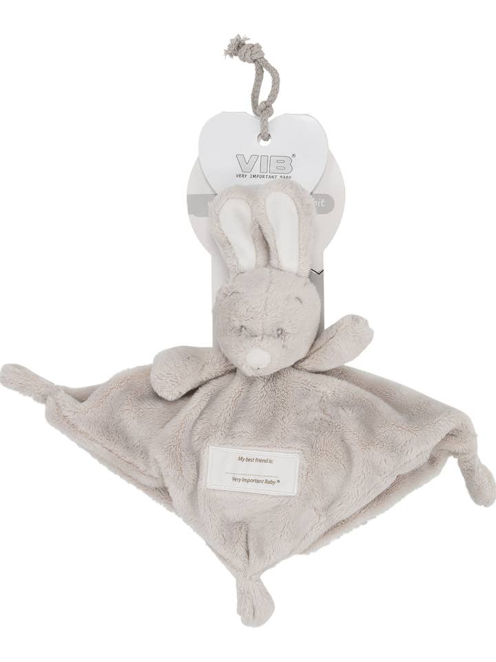 Pluche giocattolo coniglietto grigio per la vendita all'ingrosso da parte di Very Important Baby®