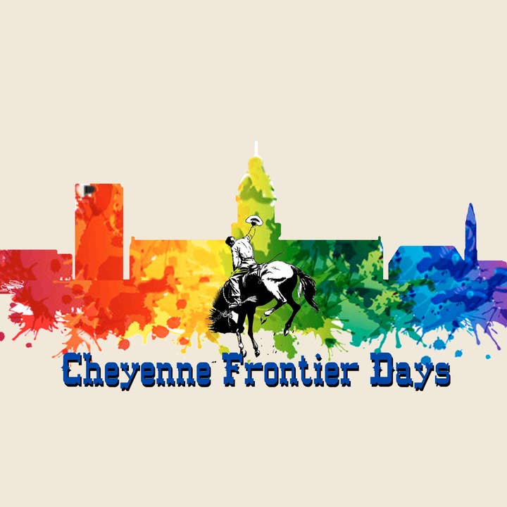 City Of Cheyenne Skyline Poster Watercolor Art for wholesale by BMS BIZ