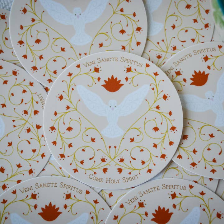 Little Way Design Co. - Wholesale Sticker - Holy Spirit Sticker