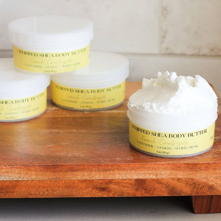 Französische Körperbutter auf dem Land für den Großhandel von Caron & Co Bath and Body