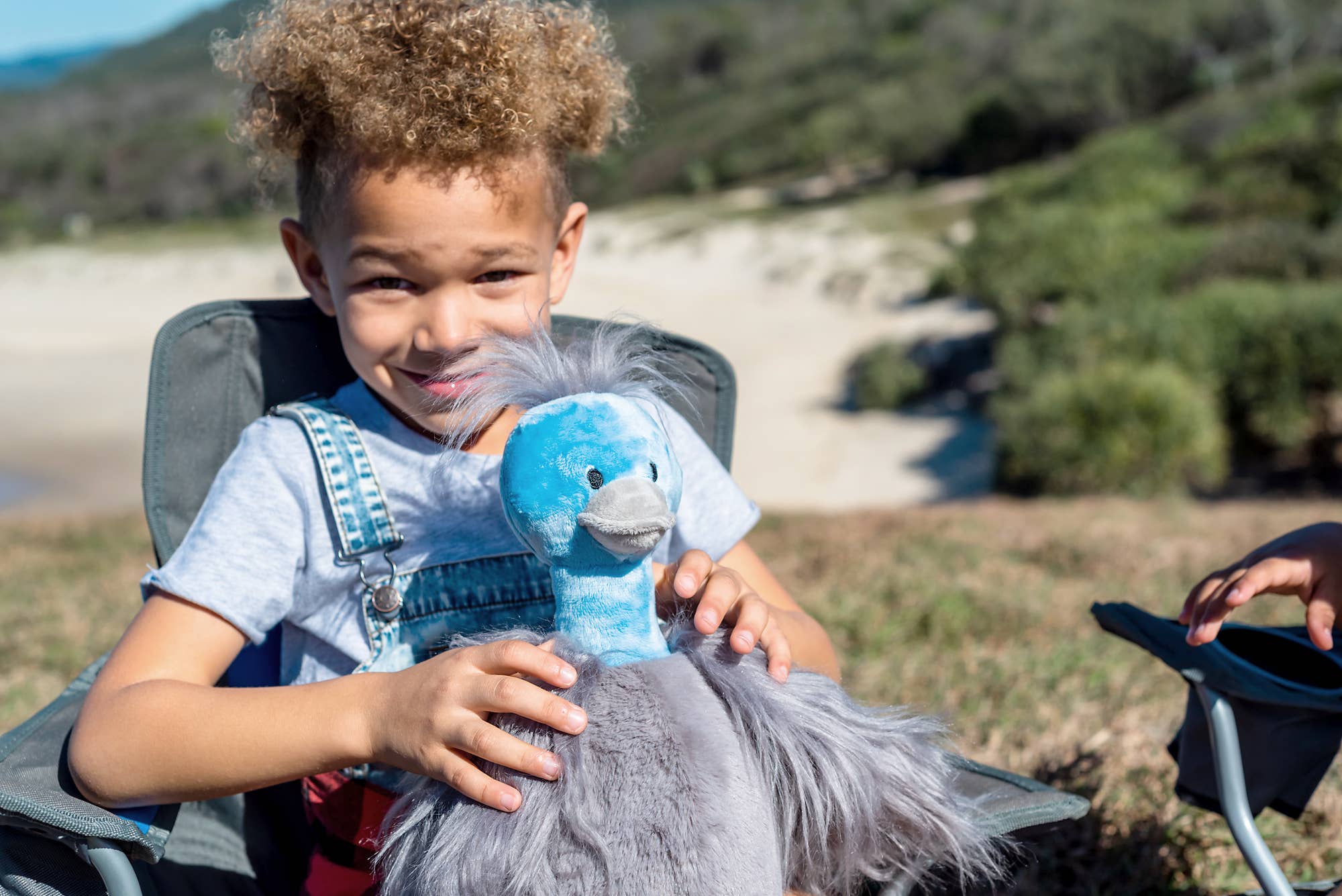 OB Designs Australia - Wholesale Stuffed/plush toy – Kids & baby - Emery Emu (Vegan Angora) Soft Toy 17"/43cm6