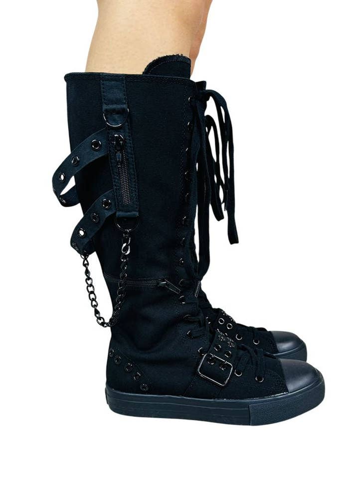YRU Shoes - Wholesale Boots - Women's - RAWR XD - BLACKOUT