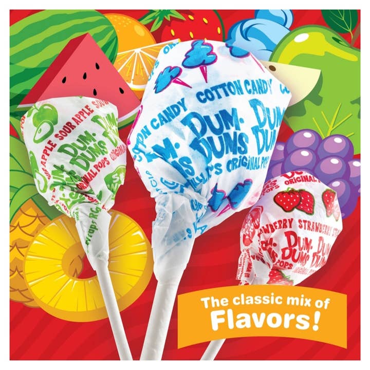 Majestic Wholesale - Wholesale Hard Candy - Dum Dum Original Pops, 500 ct. STOCKING STUFFER HOLIDAY