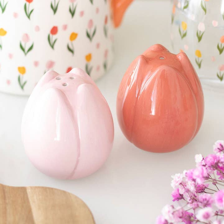 Tulip Shaped Salt and Pepper Shakers for wholesale by WONDER IMPORTS AUSTRALIA