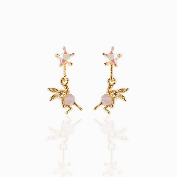 Perimade & Co. LLC - Wholesale Dangle Earrings - Bunny Cloud Star Flower Koala Bear Earrings in Solid Copper