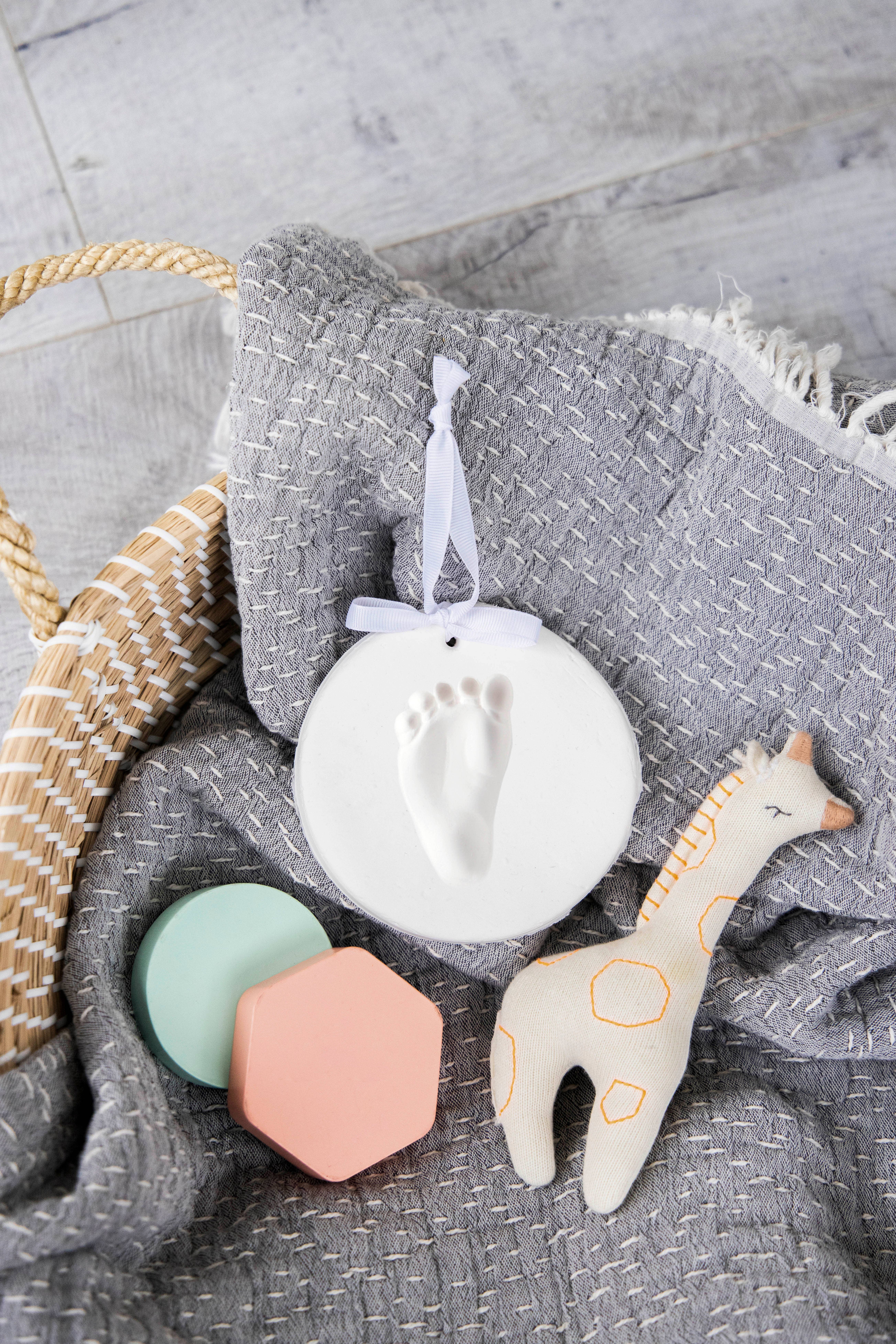 Pearhead - Wholesale Hand & Footprint Kit - Kids & Baby - Baby Handprint or Footprint Keepsake Hanging Ornament, White8