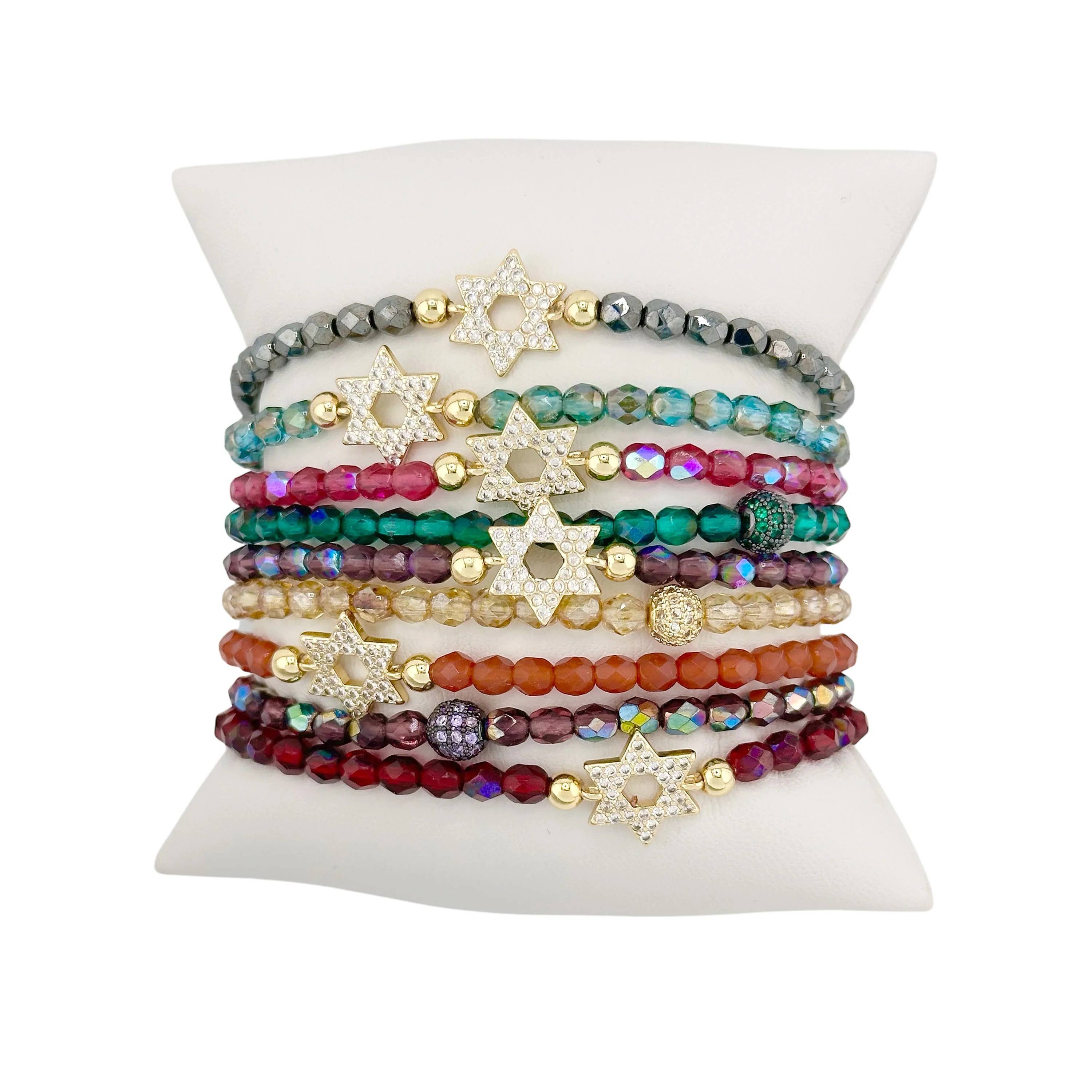 Love, Lisa - Wholesale Beaded Bracelet - Madison Star of David Bracelet6