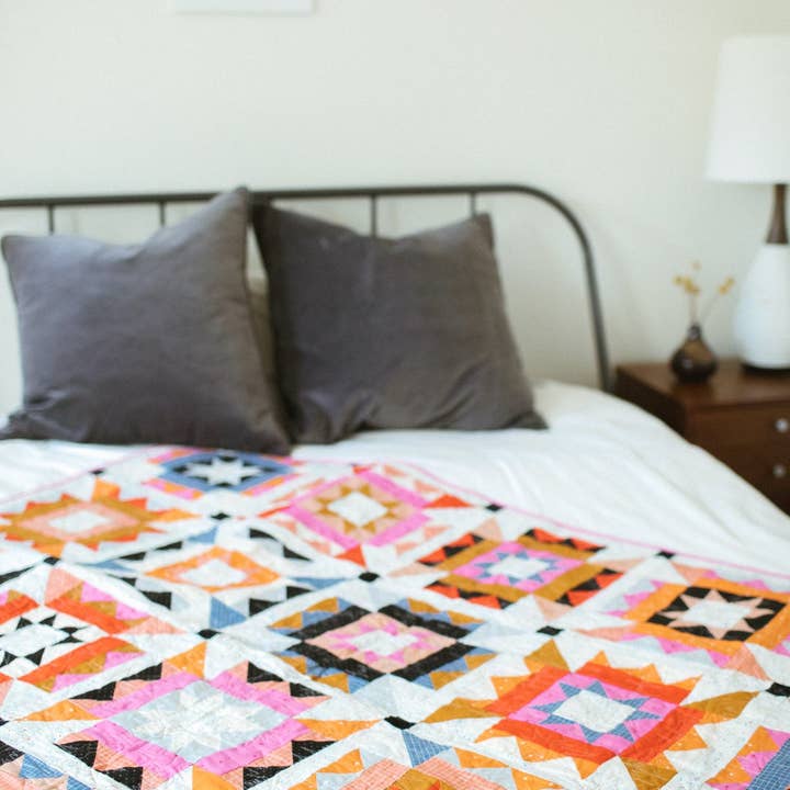 Then Came June - Wholesale Craft Sewing Kit - Nova Star Quilt Pattern - Printed4