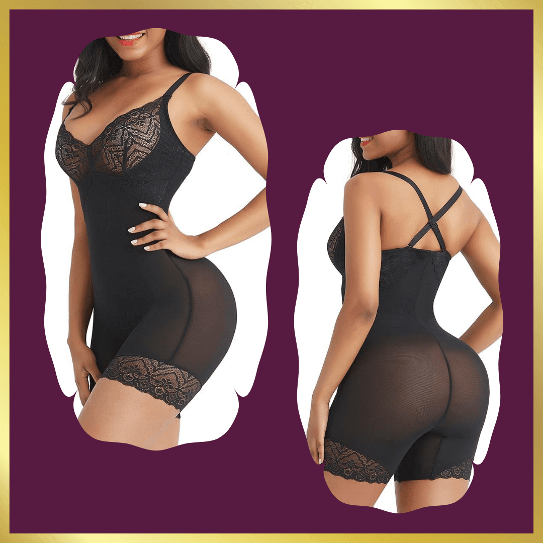 Trophy ShapeWear – wholesale Shapewear – Women's – Medium Compression Lace Bodysuit Shapewear 12