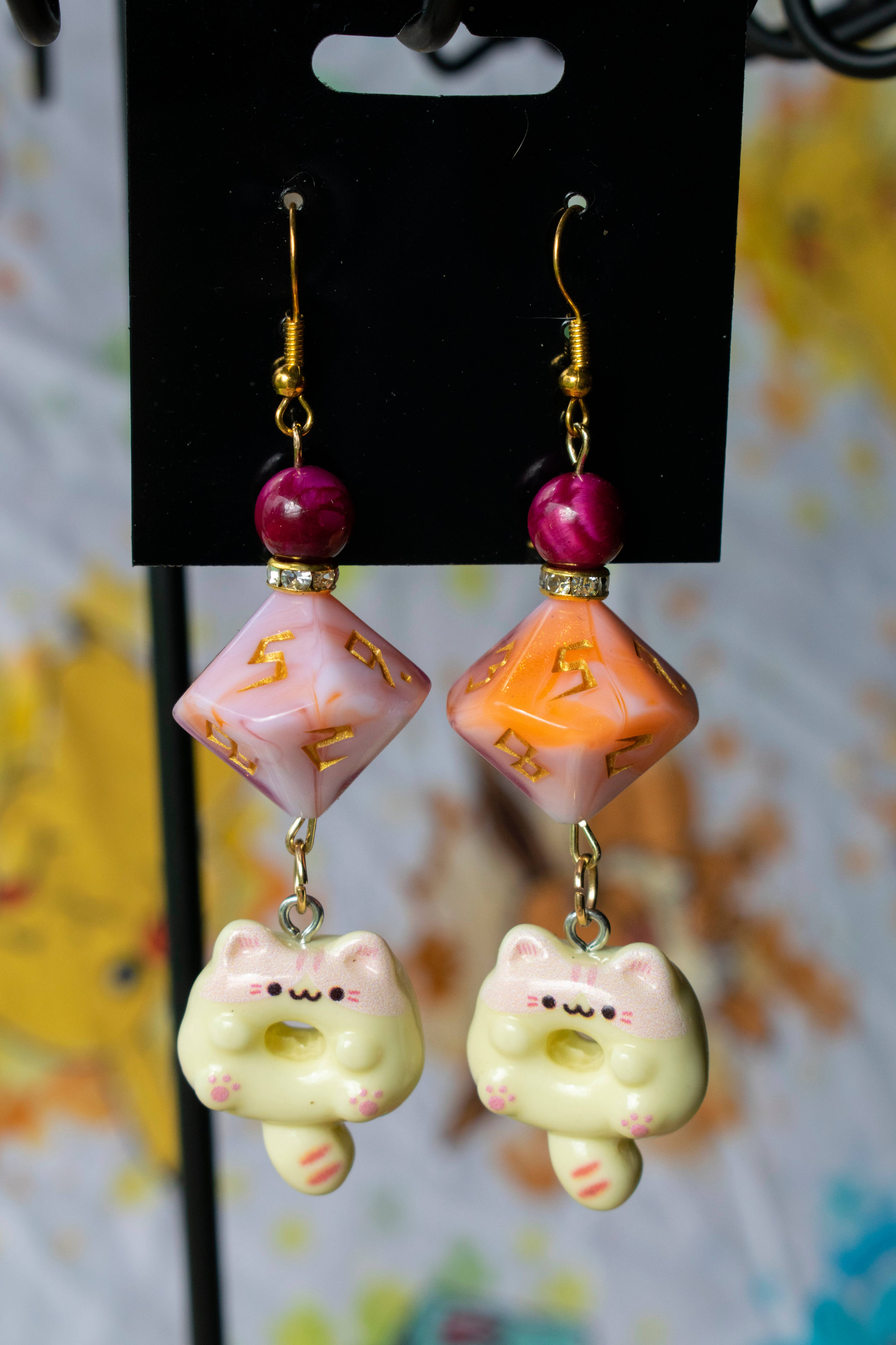 Melody's Menageries (Critical Crystals) - Wholesale Jewelry Set - Dice earring wholesale box36