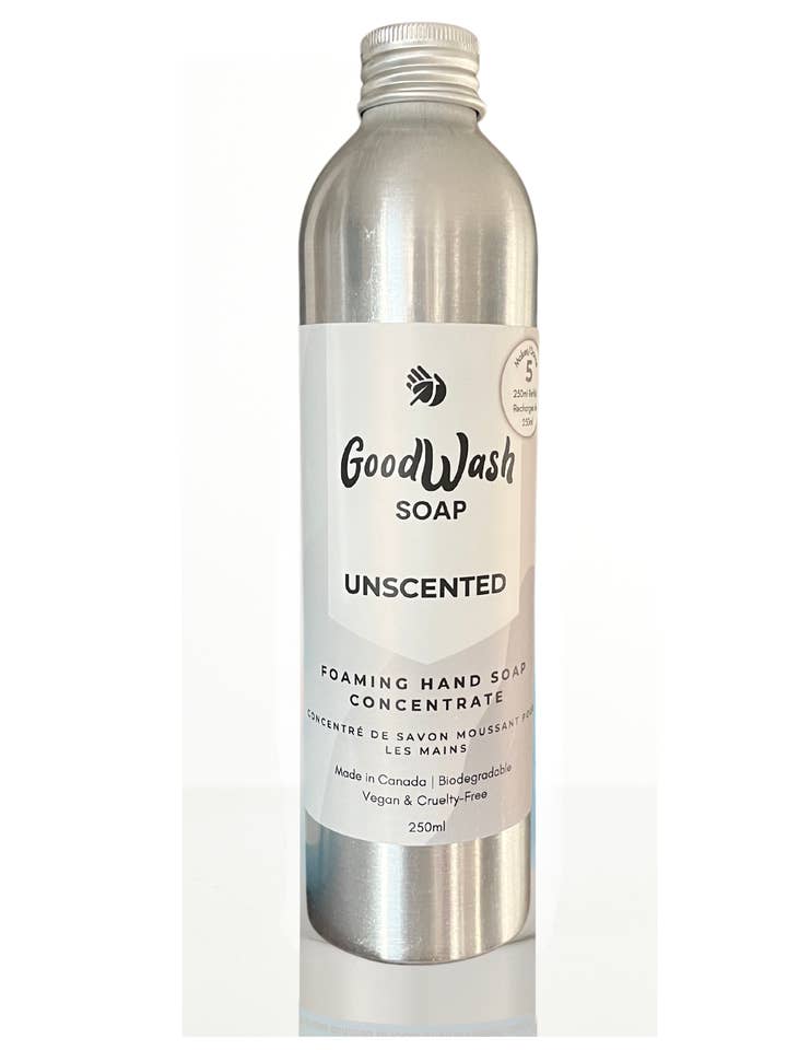 Foaming Hand Soap Concentrate Unscented for wholesale by Goodwash Soap