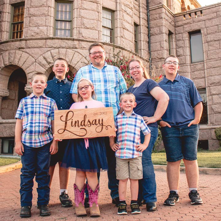 Name Photo Sign for wholesale by 7Limes