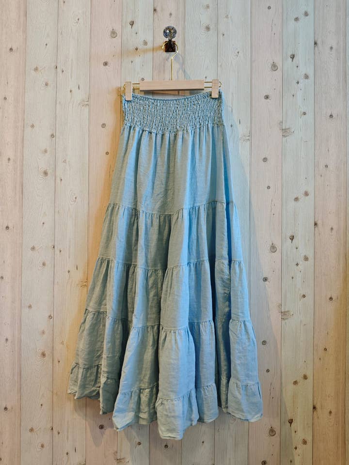 Linen & More - Wholesale Skirt – Women’s - REF 80212 100% LINEN SKIRT6