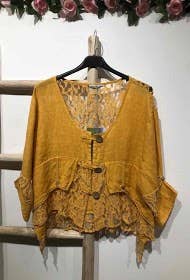 LINEN & COTTON HOUSE - Wholesale Jacket - Women's - VEST IN LINEN 9207 SPRING SUMMER18