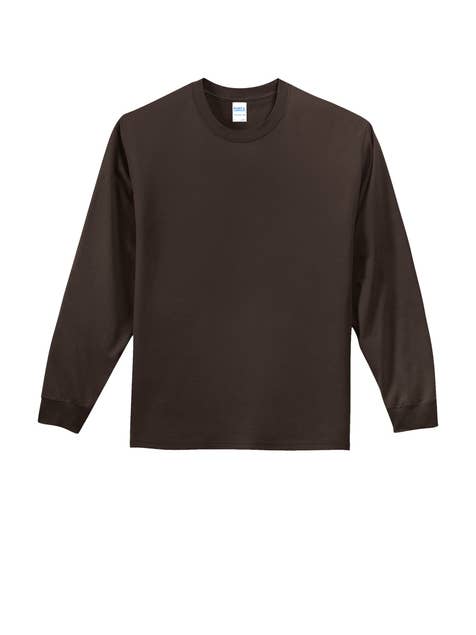 Print The Dream - Wholesale T-Shirt - Men's - Port & Company Long Sleeve Essential Tee7