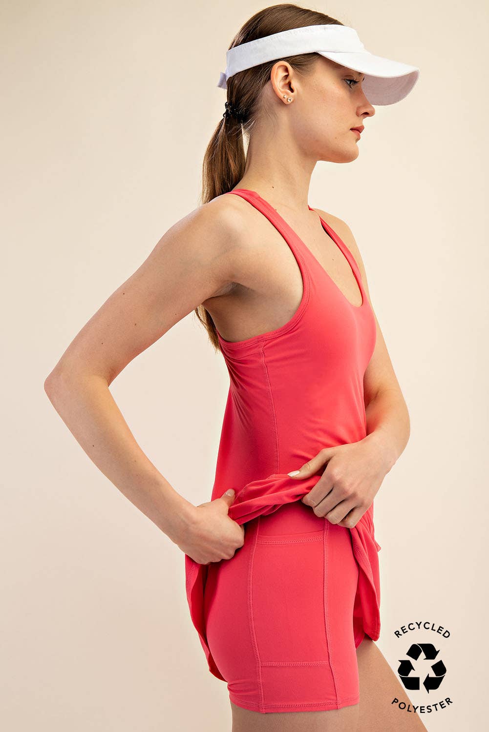 Rae Mode - Wholesale Athletic Dress - Women's - TENNIS ROMPER DRESS91