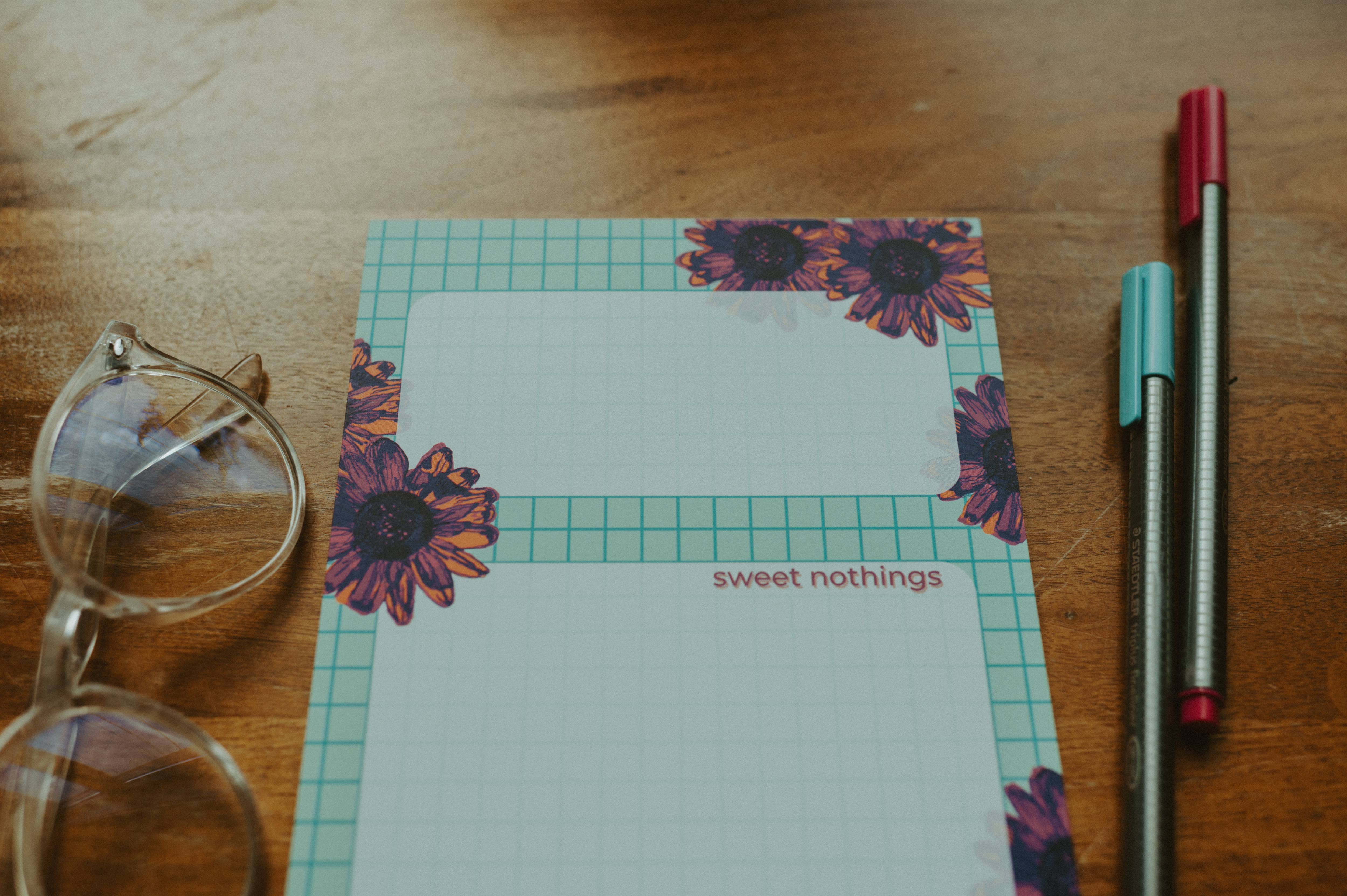 BrickandBarley - Wholesale Notepad - Sweet Nothings Notepad6