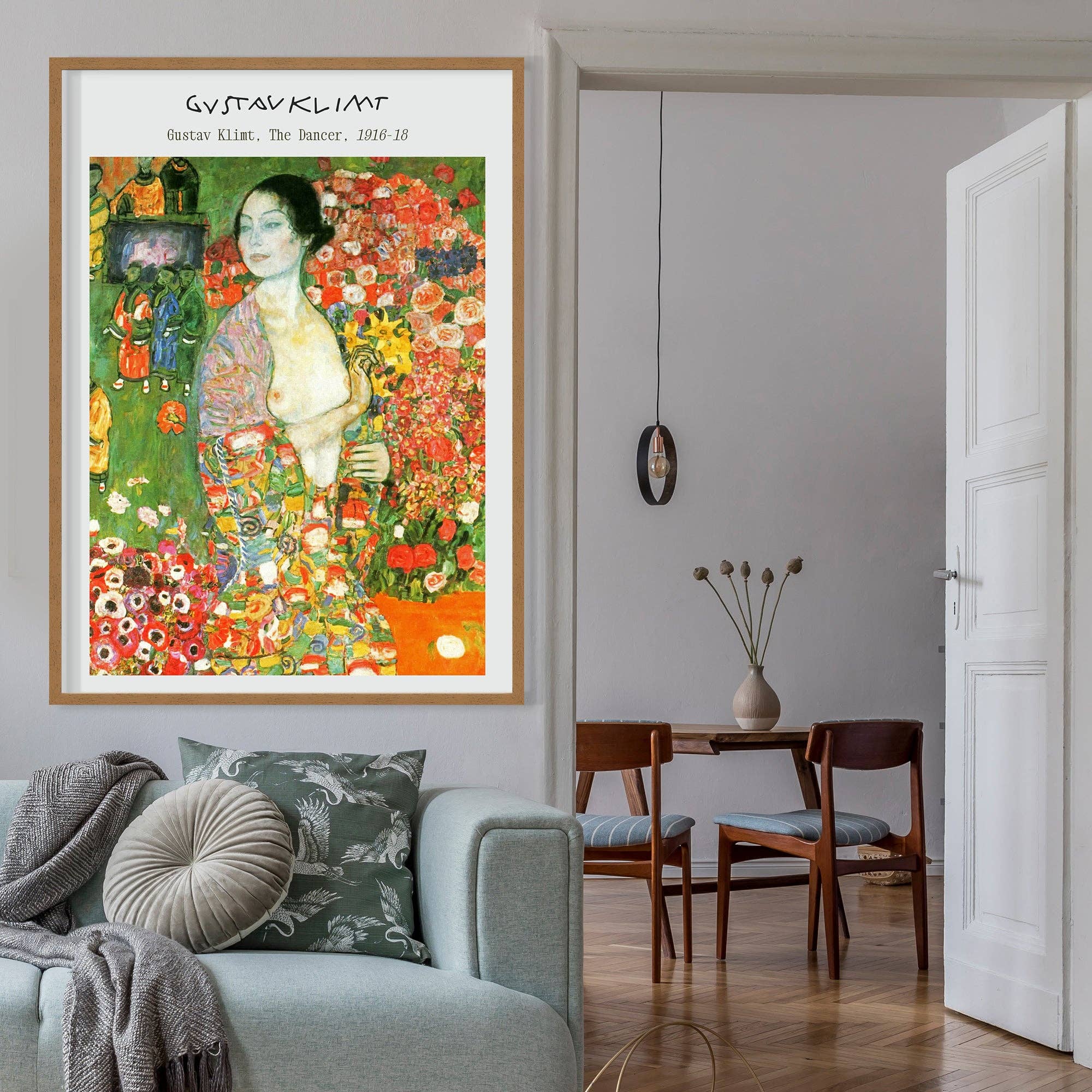 Ink & Drop – Engroshandel Plakat – Gustav Klimt Danserplakaten2