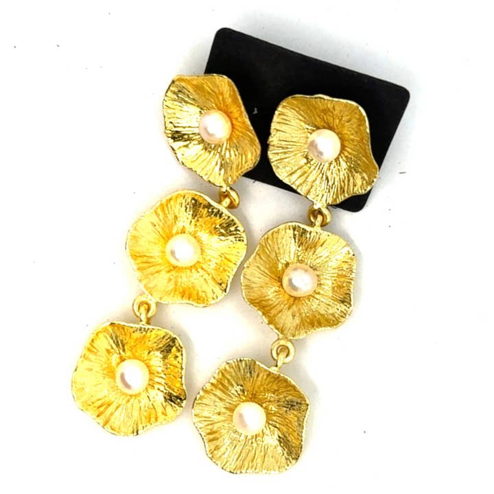 Roselyn Statement Earrings for wholesale by Gemajesty Jewellery