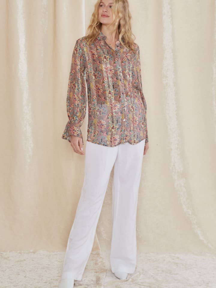 Anahita L/S Blouse for wholesale by RAGA