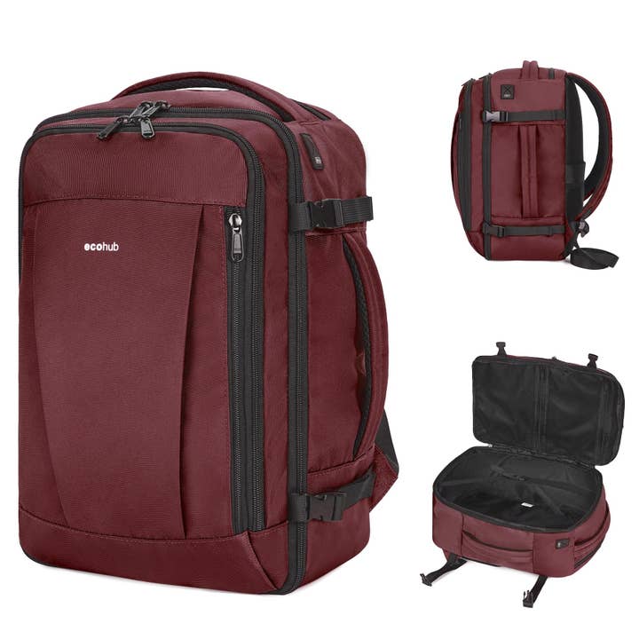 wandf - Wholesale Backpack - Unisex - Personal Item Bag Carry On Backpack with Charging Port33