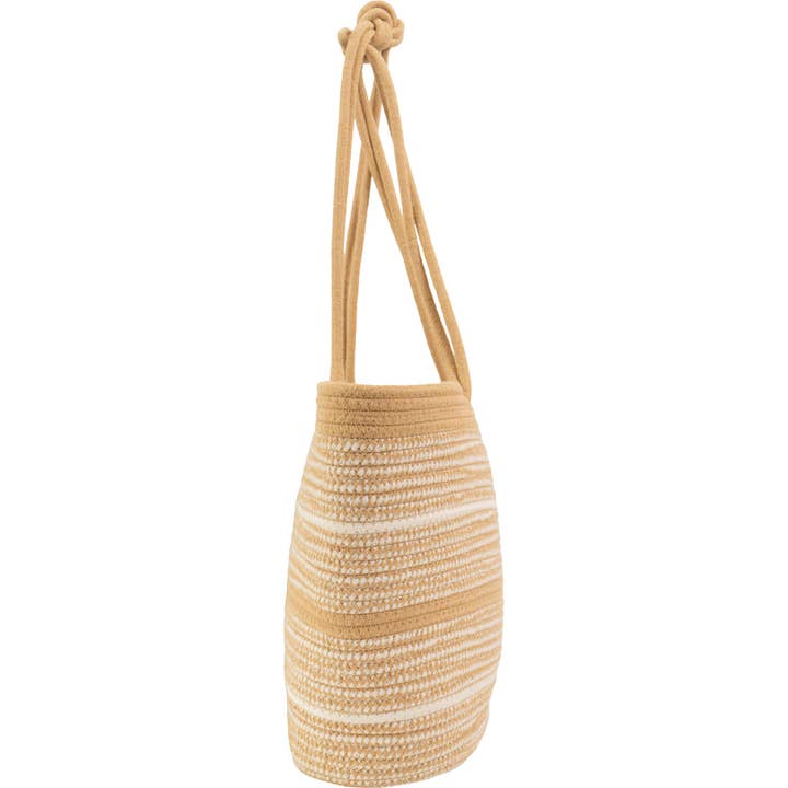 Magid – Großhandel Tragetasche – Damen – Magid Natürliche Baumwolle Geflochtene Knoten Schulter Geflochtene Tasche4