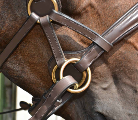 EPONIA EQUESTRIAN LIFESTYLE - Wholesale Horseback Riding Gear - Bridle bitless sidepull - Italian leather3