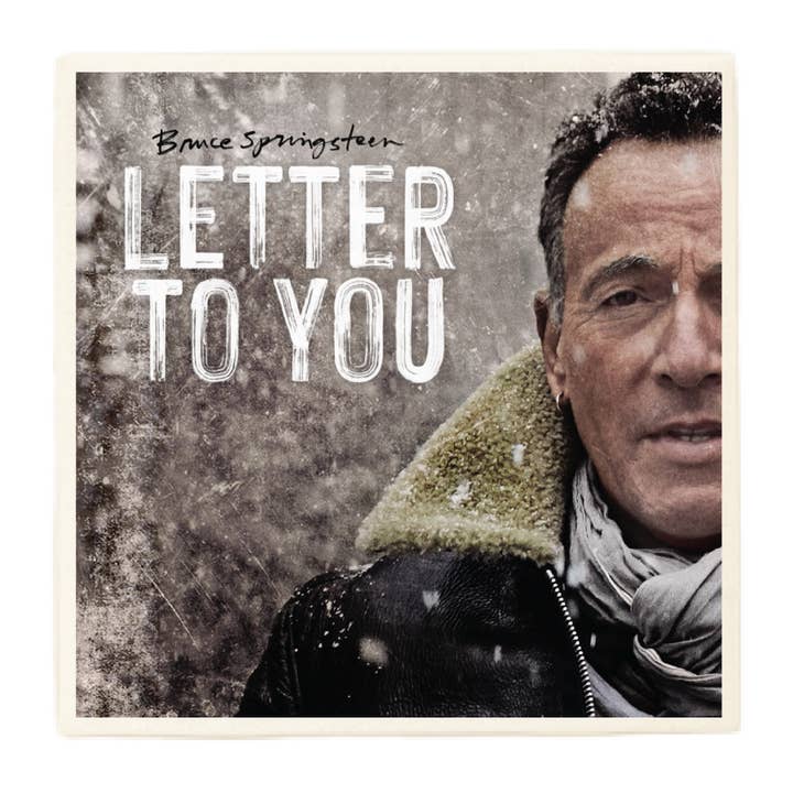 Bruce Springsteen Letter to You Album Coaster for wholesale by Lucky Mfg. Co.