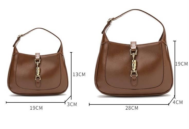 Sook Stainable - Wholesale Top Handle Bag - Women's - Genuine Leather Saddle Hand Shoulder Bag9