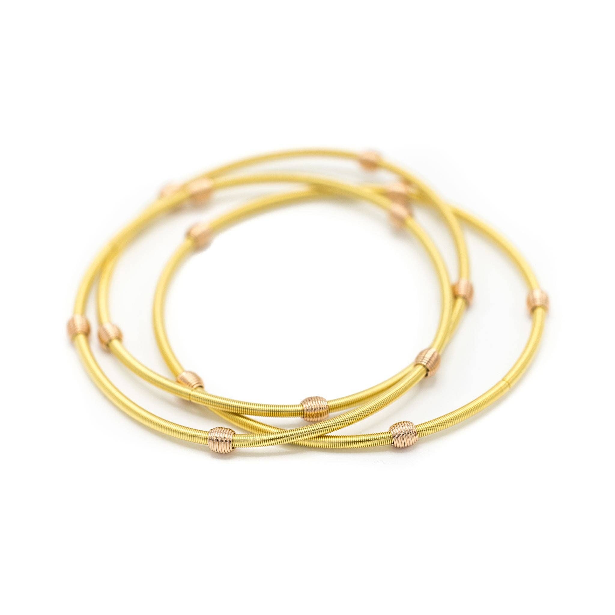 EMERSON & OLIVER - Wholesale Beaded Bracelet - Gold Beaded DIA Bracelets5
