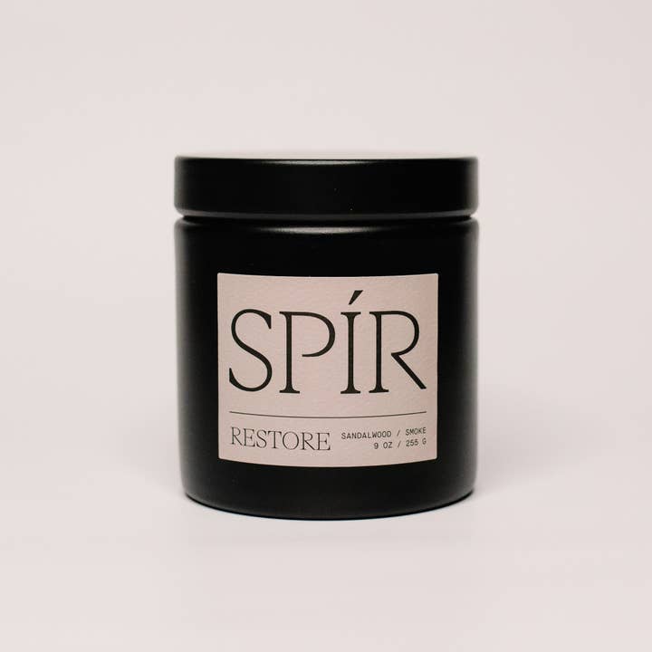 Spír Candle Co. - Wholesale Jar/Filled Candle - Restore – 9 oz Candle3