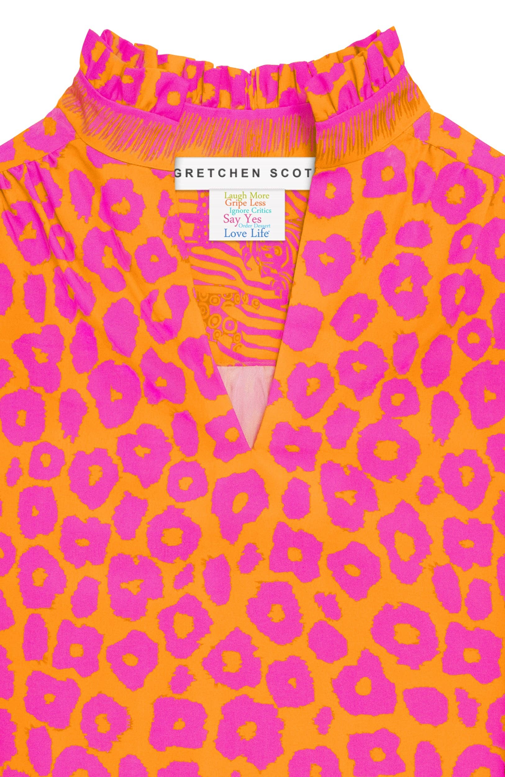 Gretchen Scott LLC - Vente Tunique – femme - Tunique Ruffleneck - Me Jane19