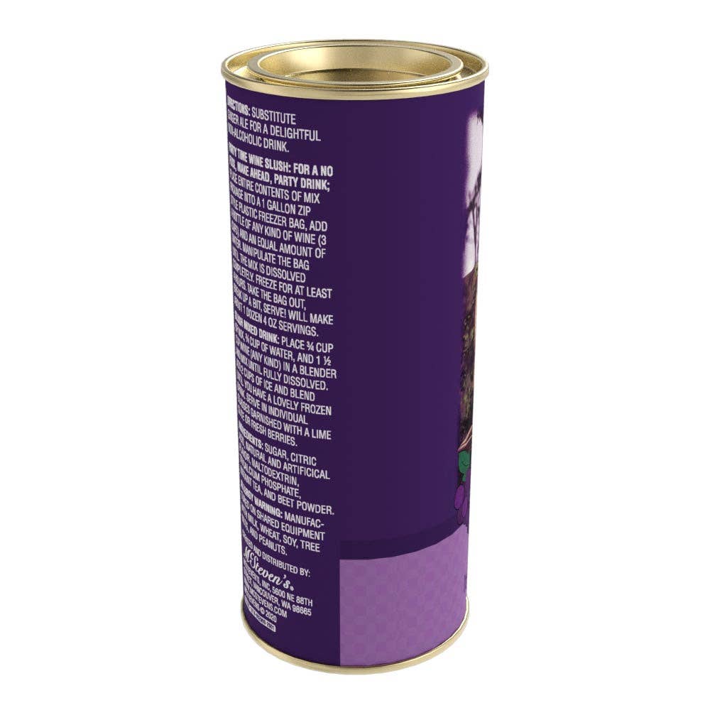 McSteven's - Wholesale Cocktail Mix/Syrup - I Love Lucy's© Grape Wine Slush (12oz Tins)5