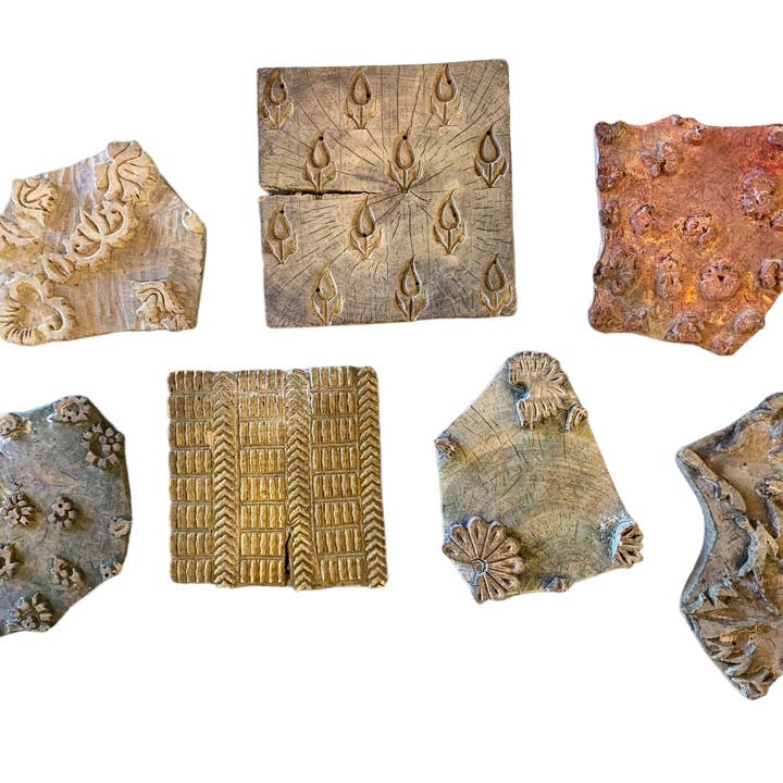 Asia West - Wholesale Rubber/Decorative Stamp - Hand Carved Wooden Printing Blocks