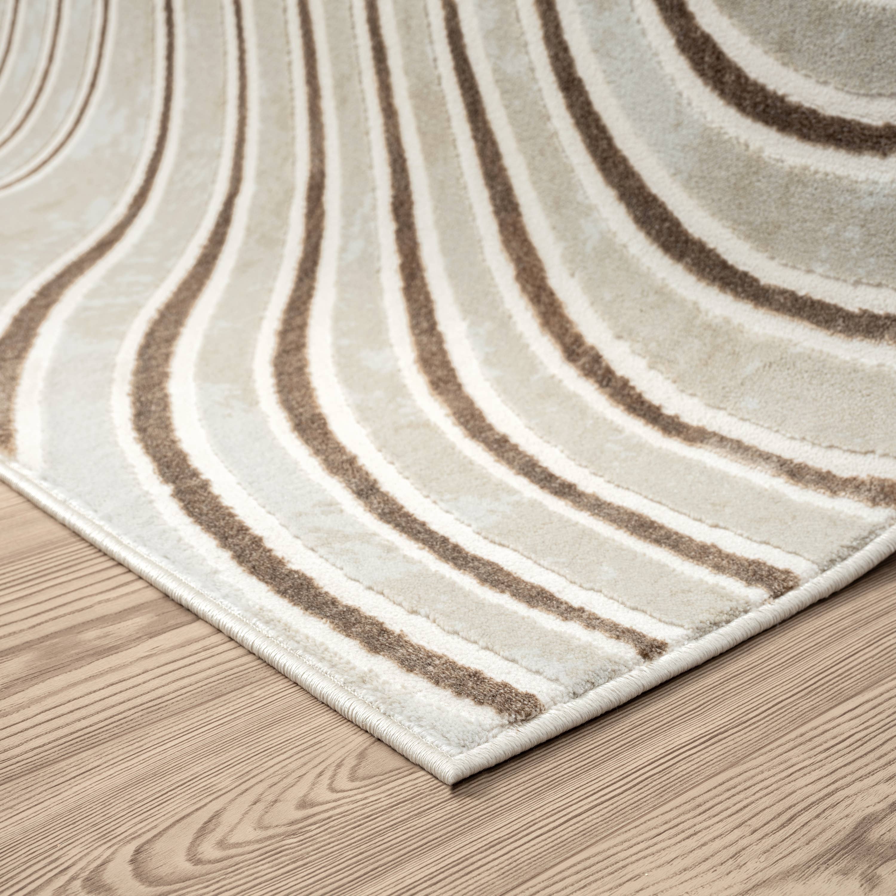 Abani Rugs - Wholesale Area Rug - Abani Glam Mid-Century Beige Cream Arch Area Rug5