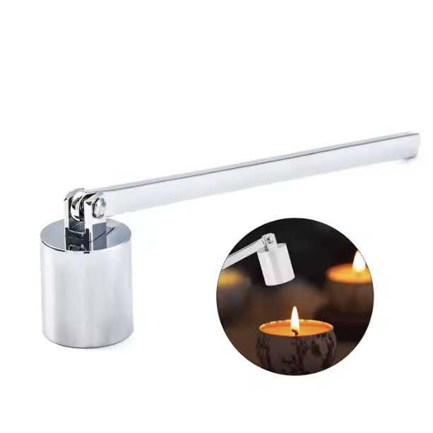 Sostraw & SmartThings – wholesale Candle snuffer – Candle Extinguisher - Straight Shape - Silver, Gold or Black3