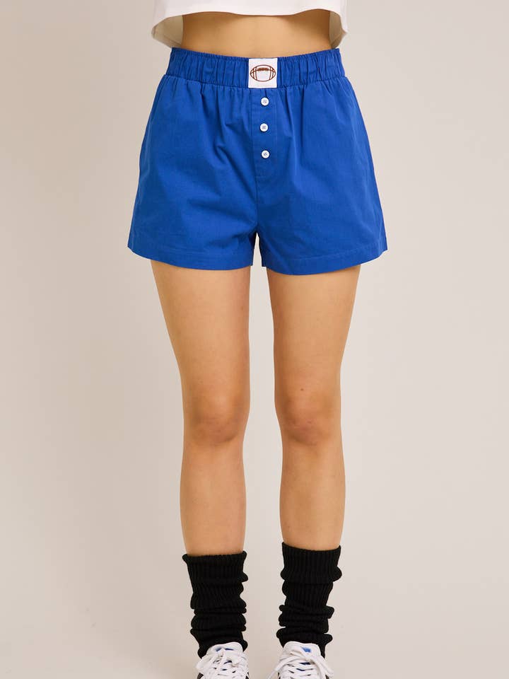 HIGH WAISTED BOXY SHORTS for wholesale by LE LIS