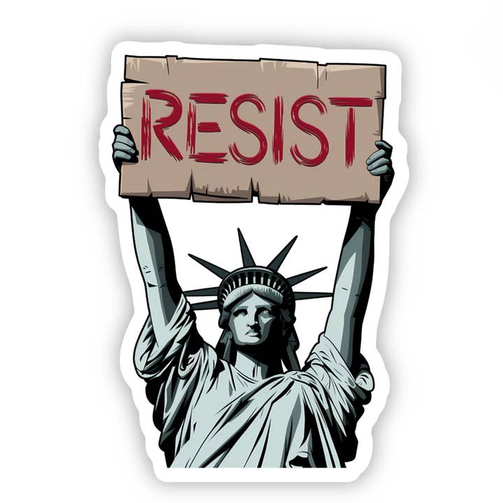 Hilarious Humanitarian - Wholesale Sticker - Resist Sticker2