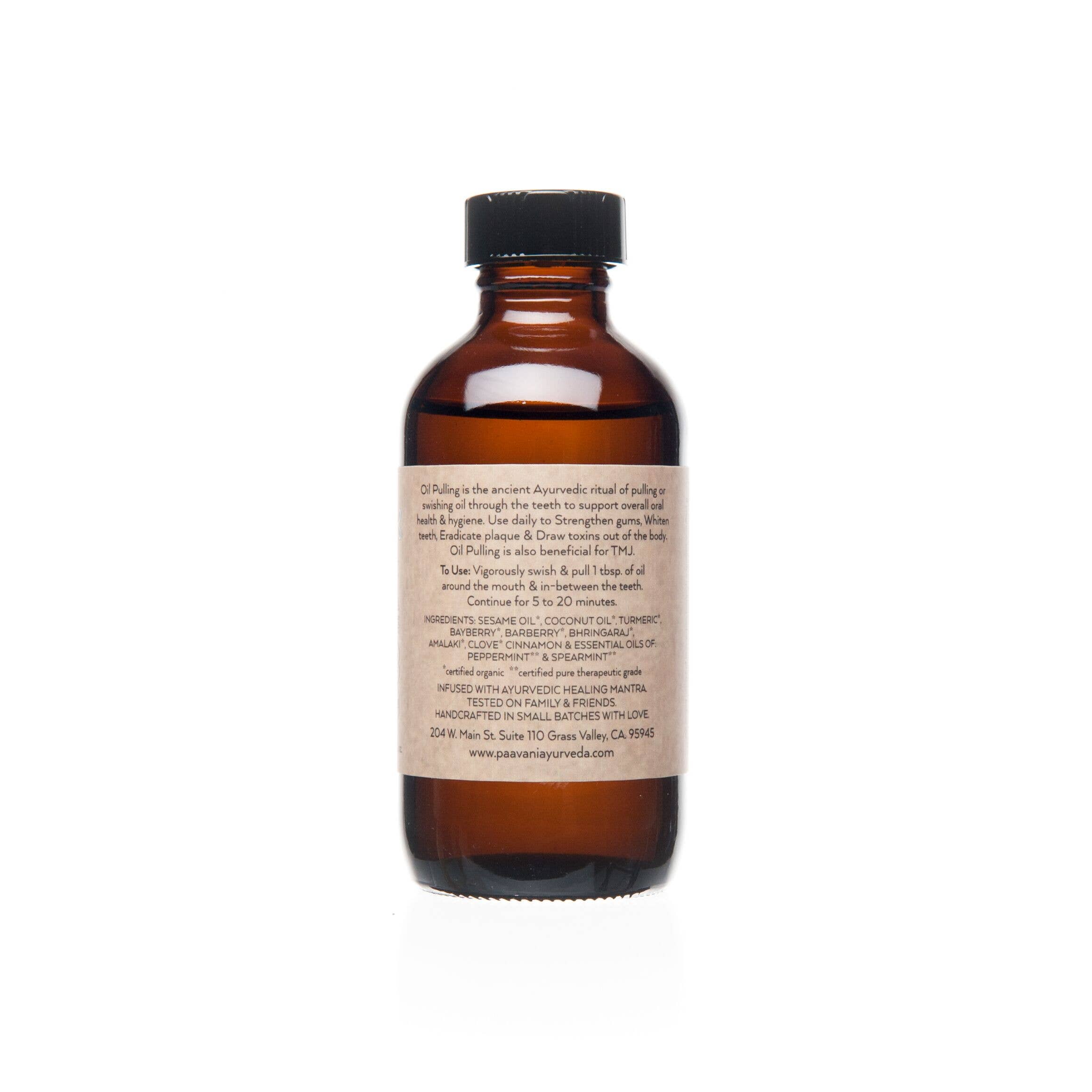 PAAVANI Ayurveda - Vente Supplément oral/vitamine - Huile à tirer à la cannelle | Huile ayurvédique pour la santé bucco-dentaire1